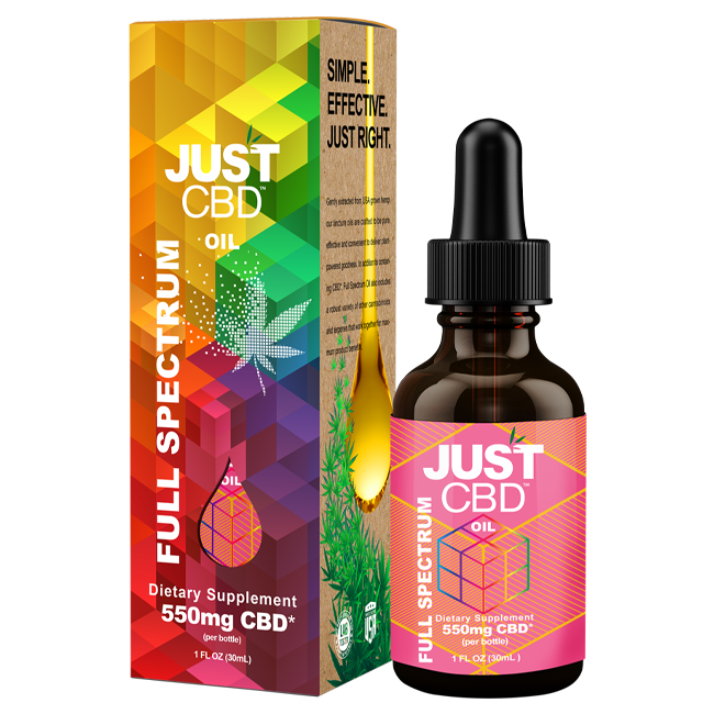 Just CBD - CBD Tincture - Full Spectrum Oil Oils Just CBD