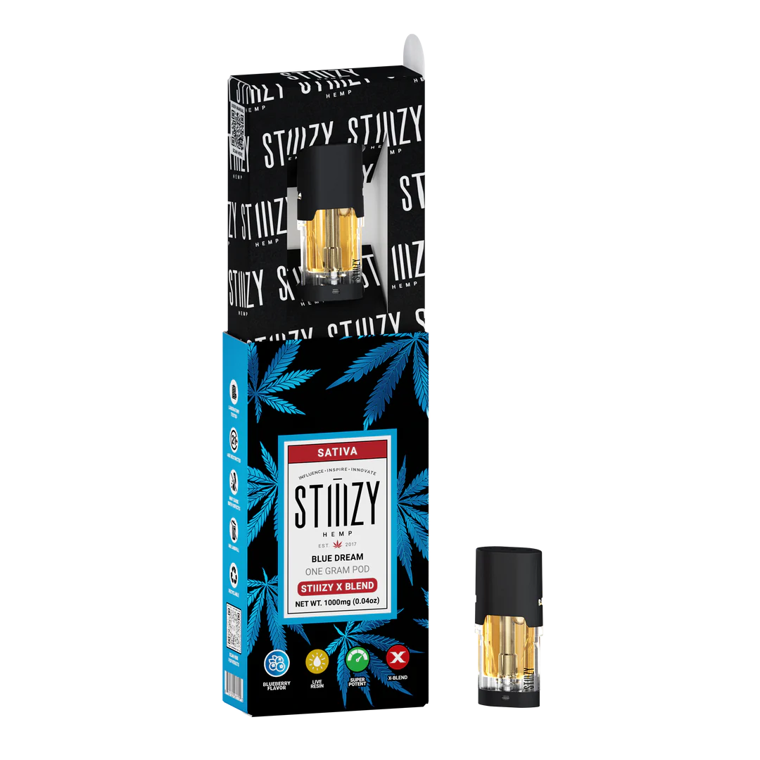 Stiiizy - 1G Disposable Pods Vape Stiiizy Blue Dream  