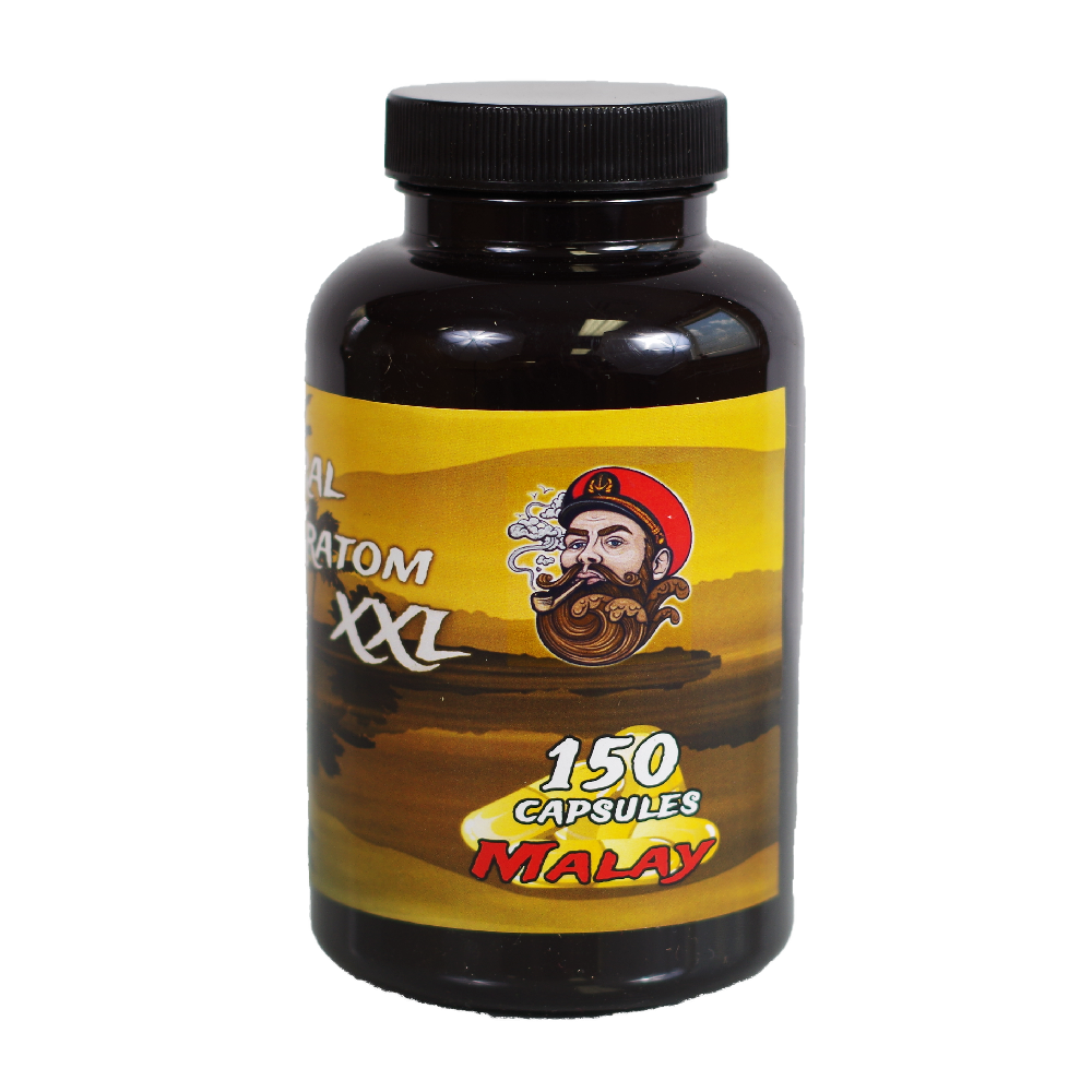 Admiral Kratom XXL 150 Capsules Capsule Admiral Kratom