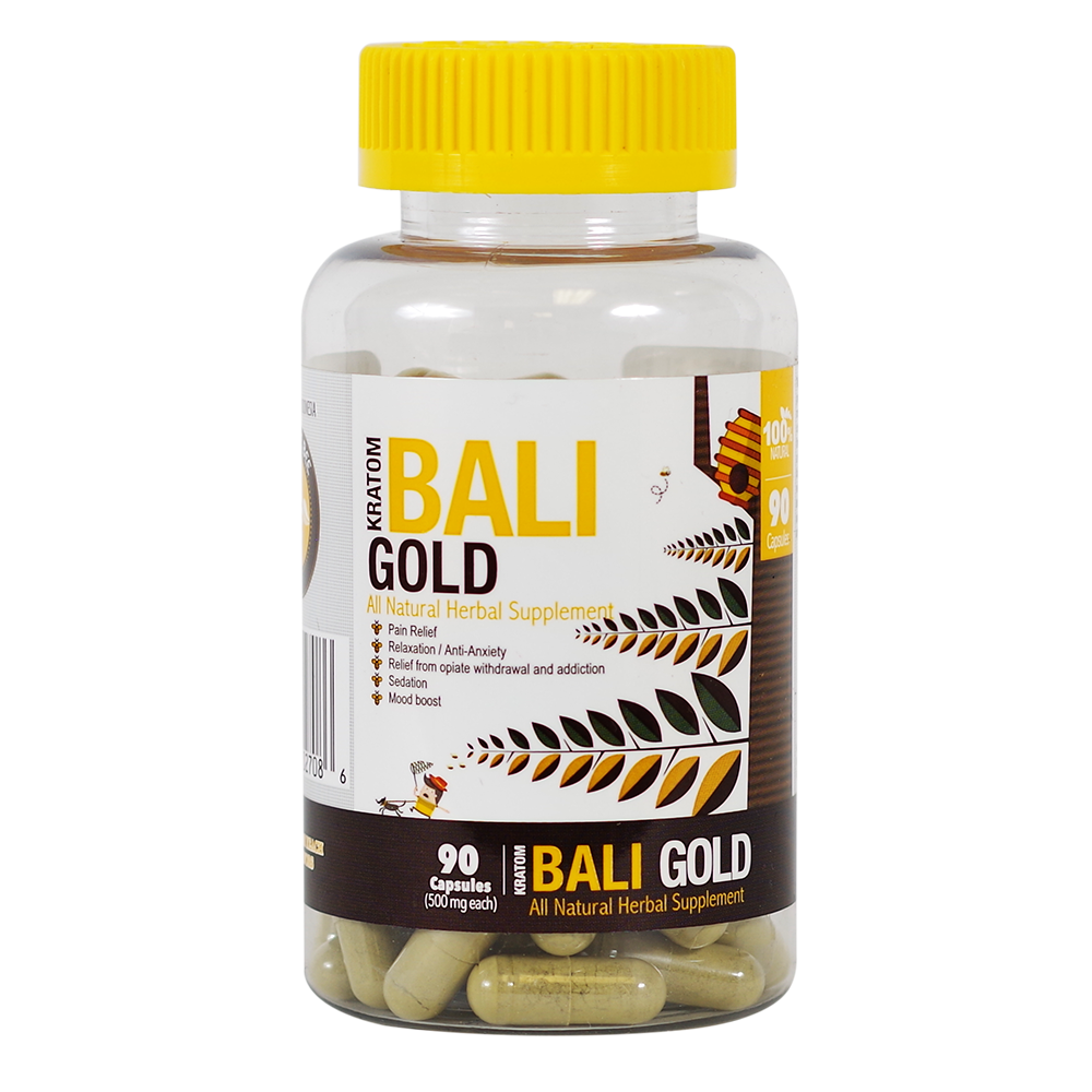 Bumble Bee Kratom Capsules Kratom Bumble Bee Bali Gold 90 Count 