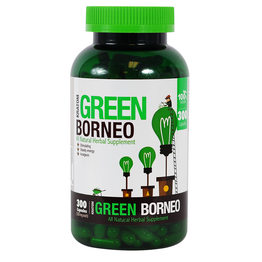 Bumble Bee Kratom Capsules Kratom Bumble Bee Green Borneo 300 Count 