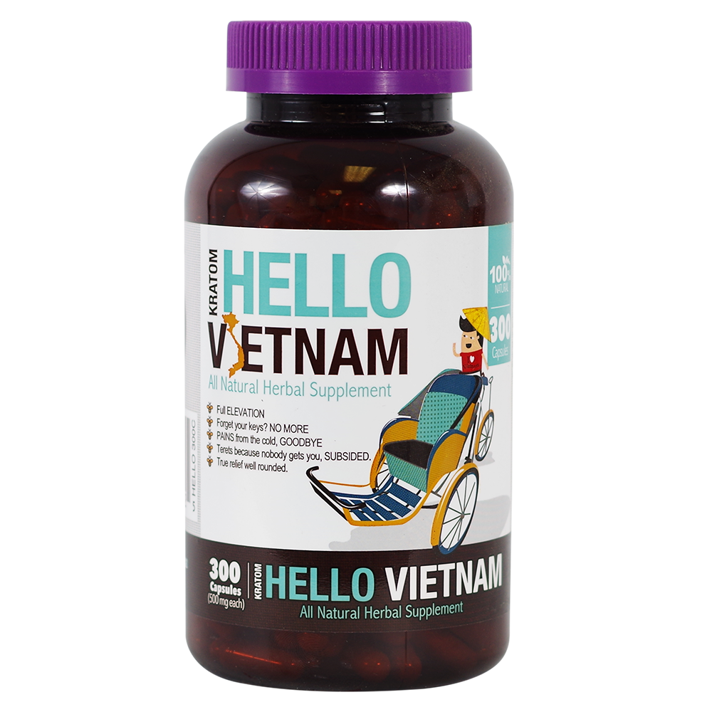 Bumble Bee Kratom Capsules Kratom Bumble Bee Hello Vietnam 300 Count 