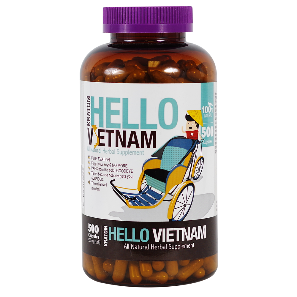 Bumble Bee Kratom Capsules Kratom Bumble Bee Hello Vietnam 500 Count 