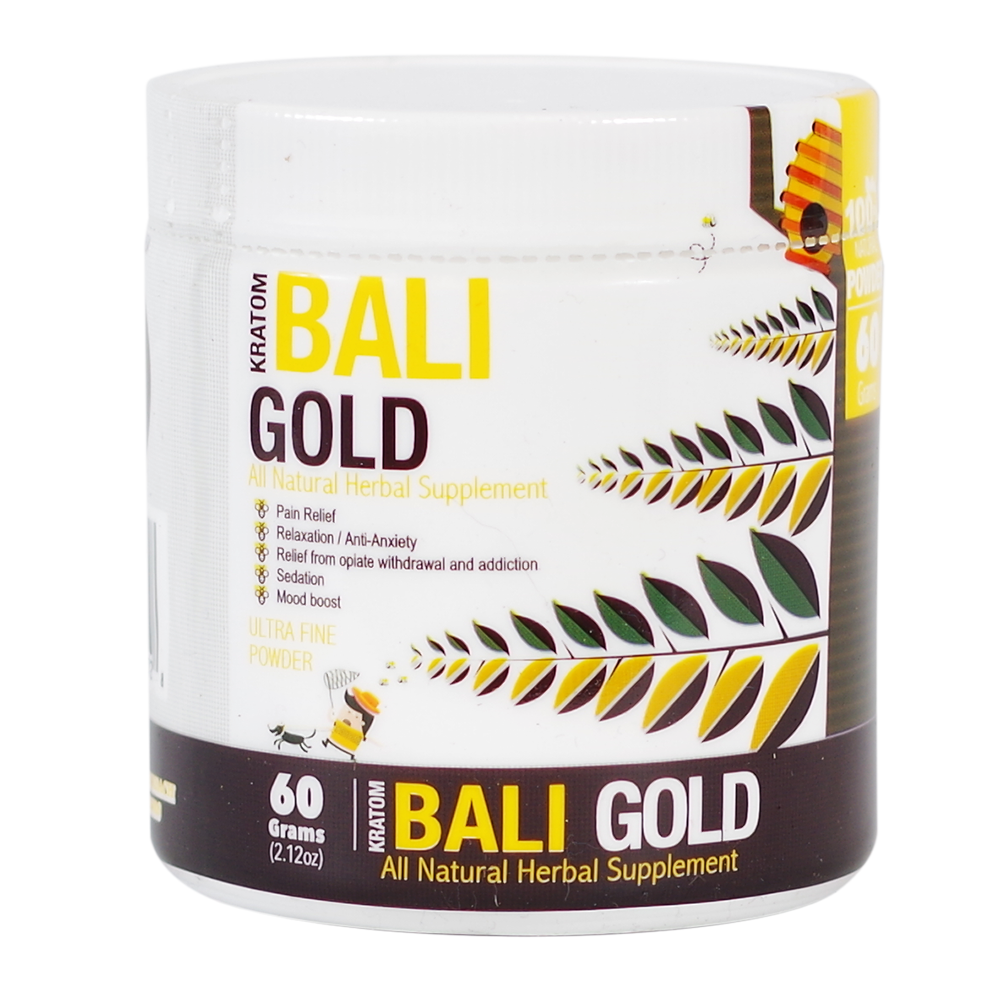 Bumble Bee Kratom Powder Kratom Bumble Bee Bali Gold 60 Grams 