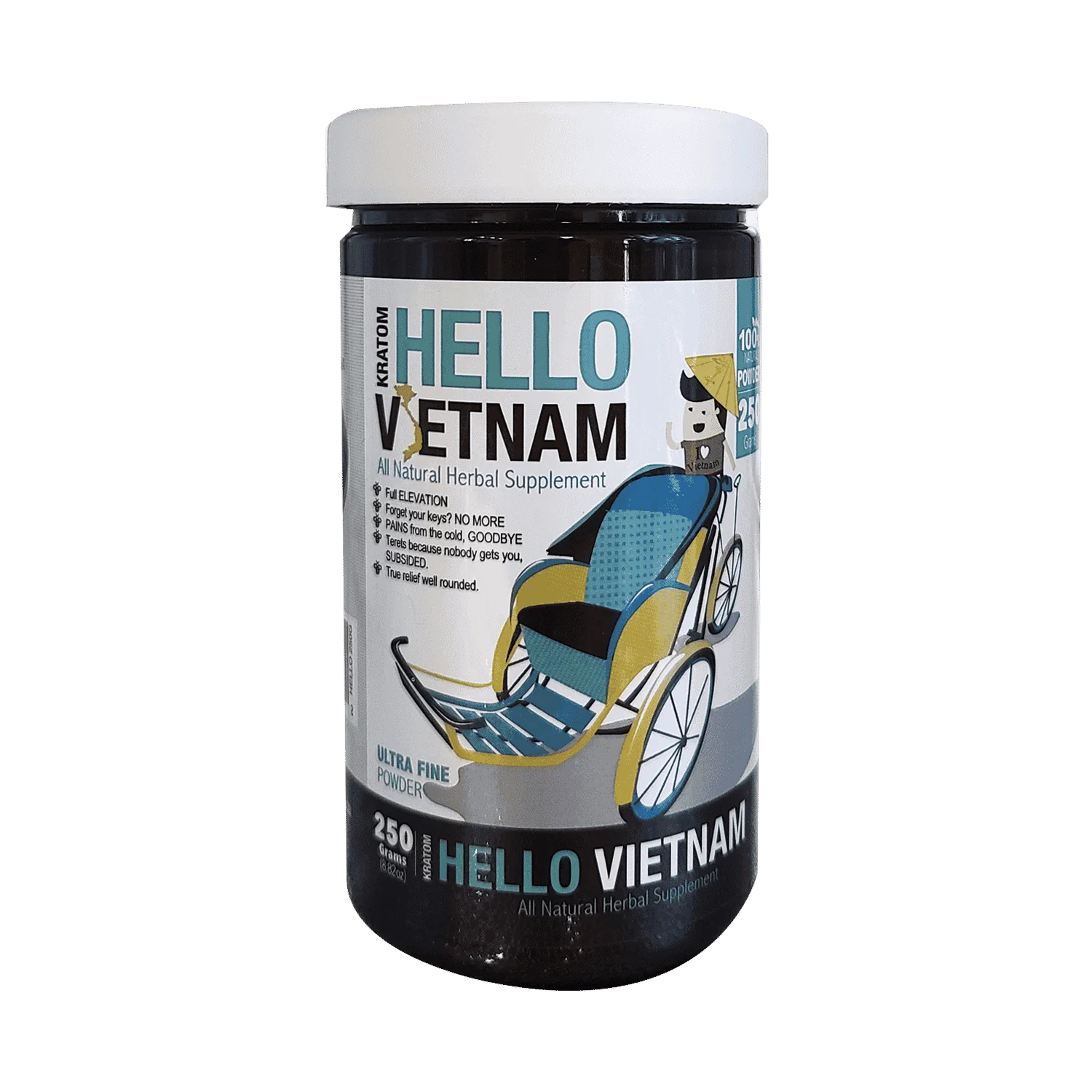 Bumble Bee Kratom Powder Kratom Bumble Bee Hello Vietnam 250 Grams 