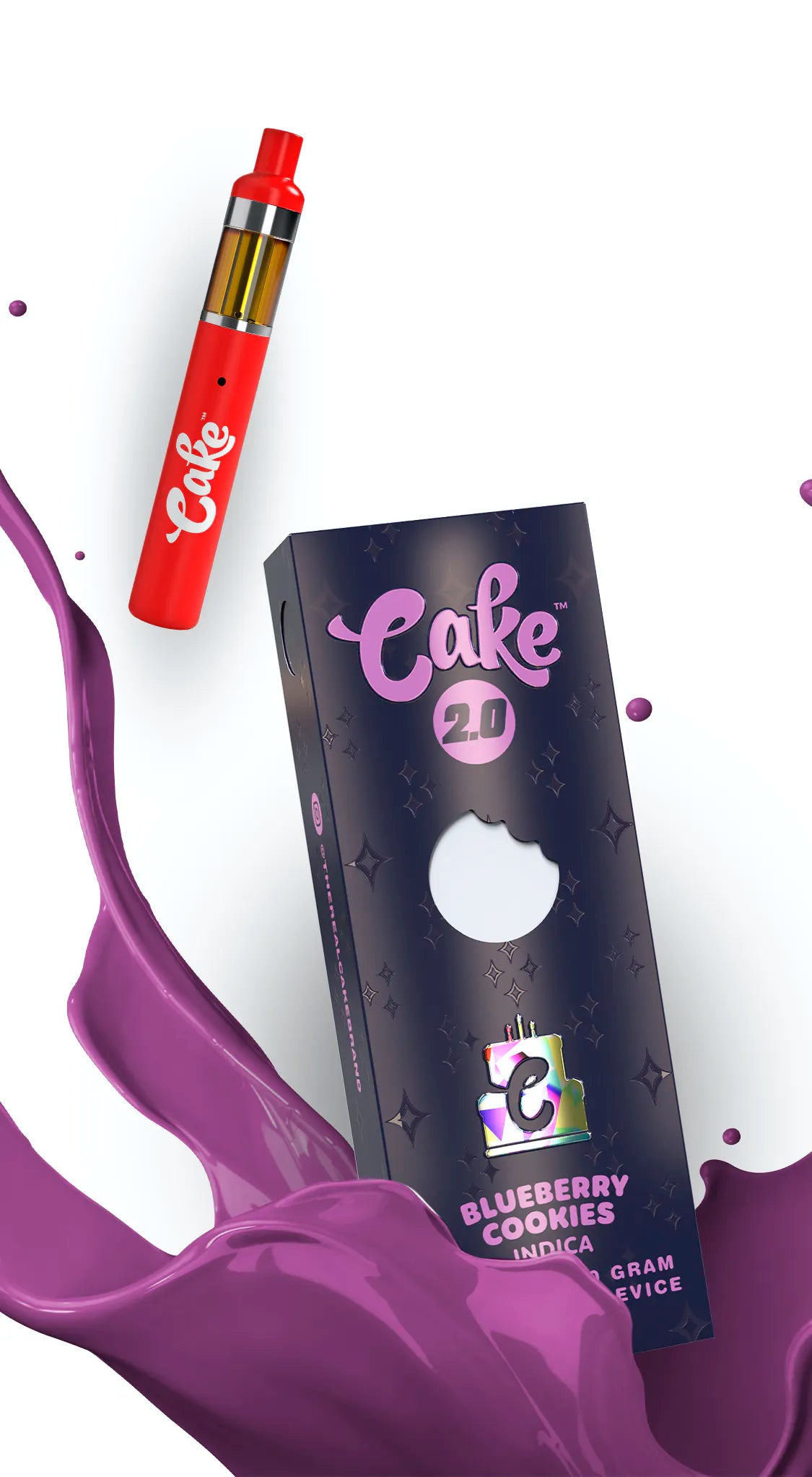 Cake - Delta 8 Disposable - 2G Vape Cake   