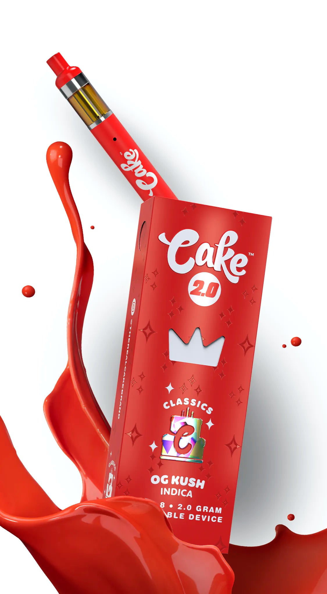 Cake - Delta 8 Disposable - 2G Vape Cake   