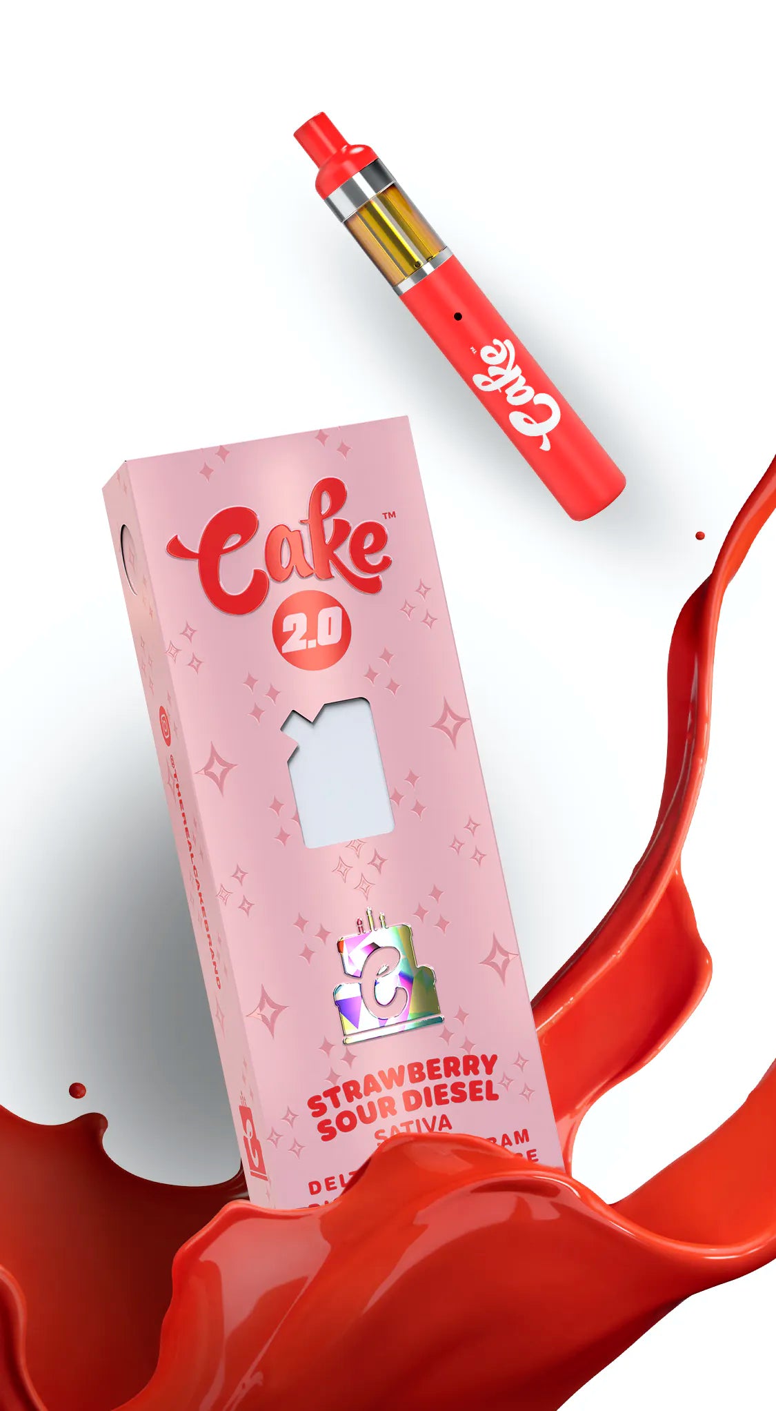 Cake - Delta 8 Disposable - 2G Vape Cake   