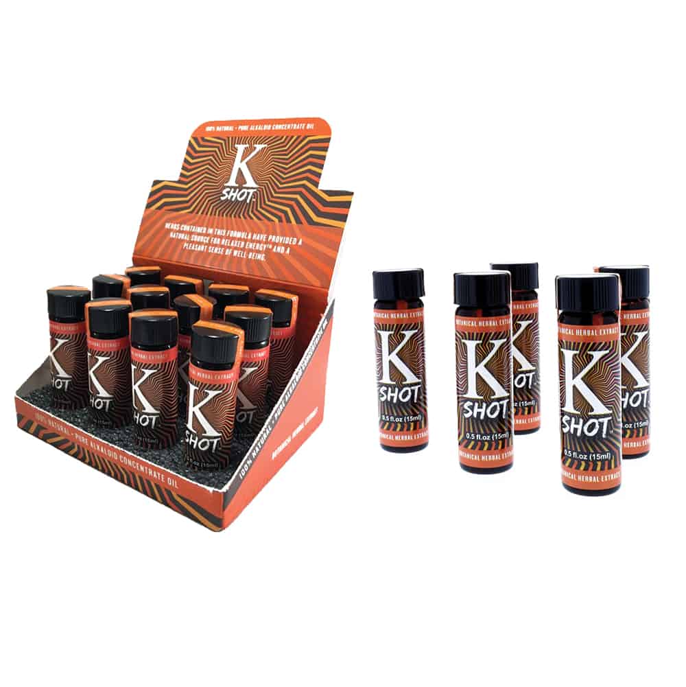K-Shot Pure Alkaloid 15ml Shot Kratom K-Shot   