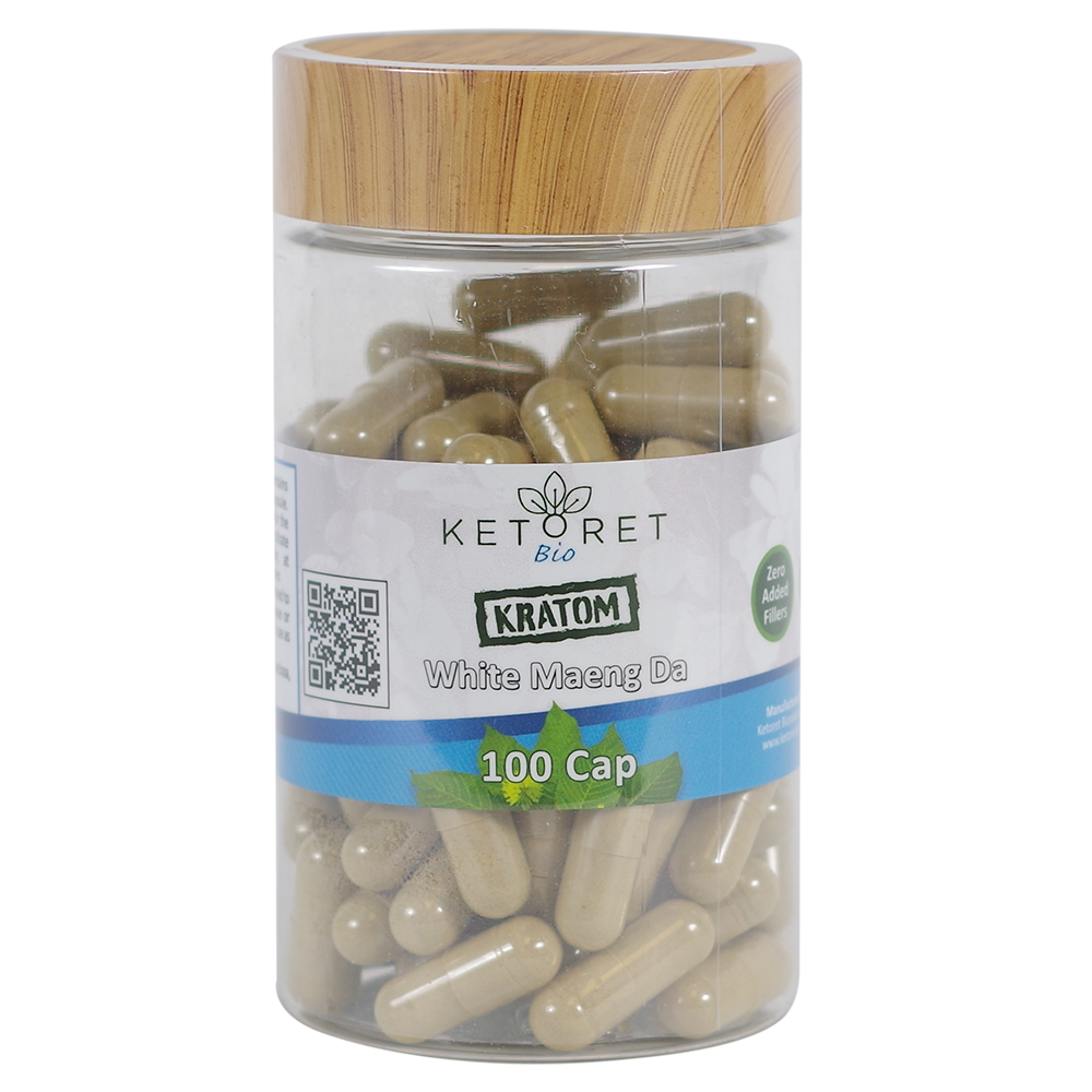 Ketoret Bio Kratom Capsules Kratom Ketoret Bio White Maeng Da 100 Count 