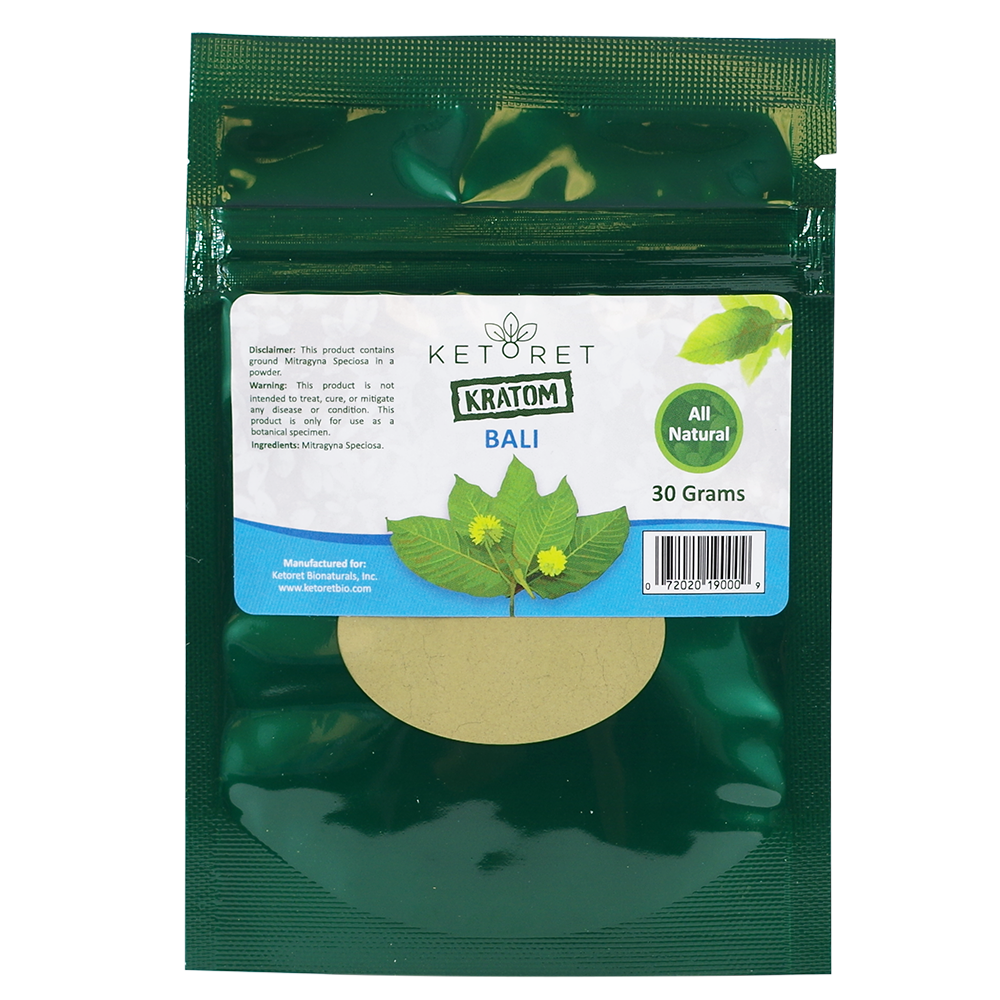 Ketoret Bio Kratom Powder Kratom Ketoret Bio Bali 30 Gram 