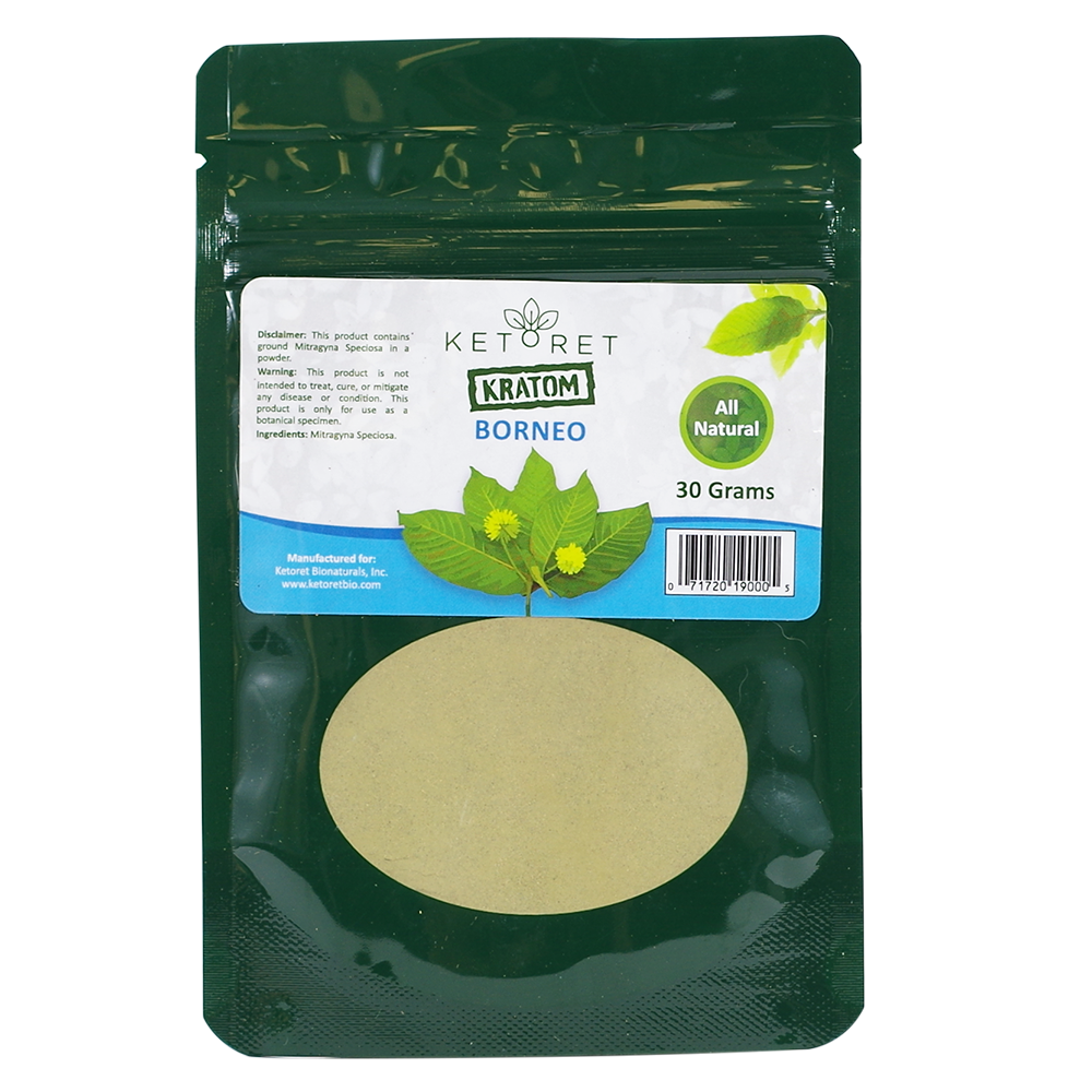 Ketoret Bio Kratom Powder Kratom Ketoret Bio Borneo 30 Gram 