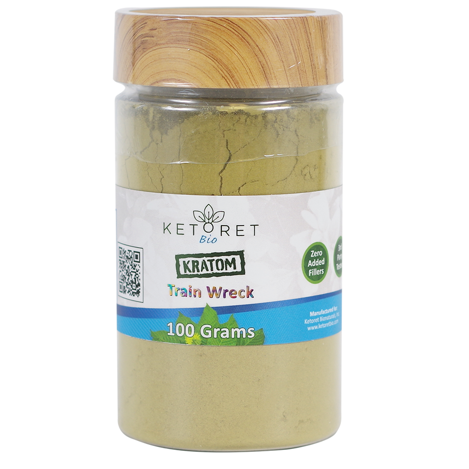 Ketoret Bio Kratom Powder Kratom Ketoret Bio Trainwreck 100 Gram 