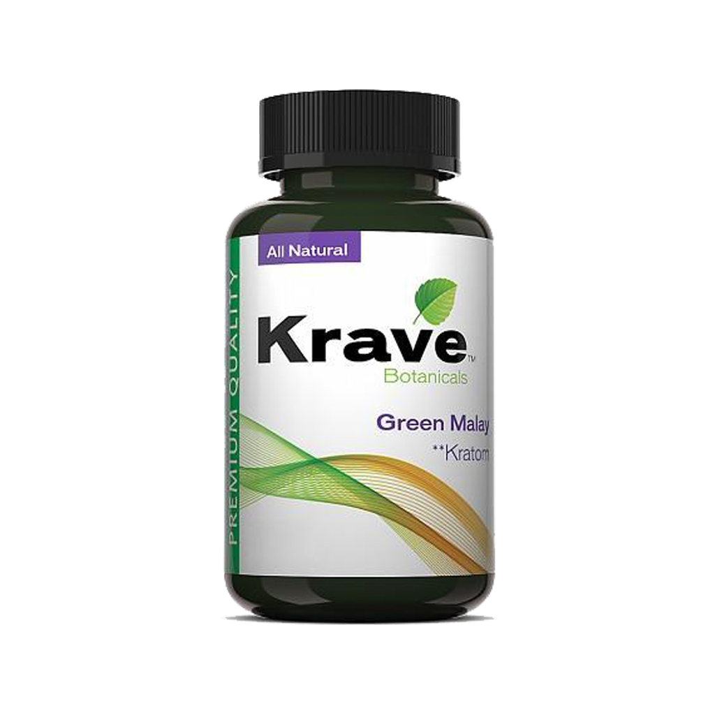 Krave Kratom Capsules Kratom Krave Kratom Green Malay 150 Count