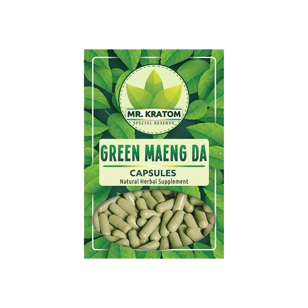 Mr. Kratom Capsules Kratom Mr. Kratom Green Maeng Da 65 Count 
