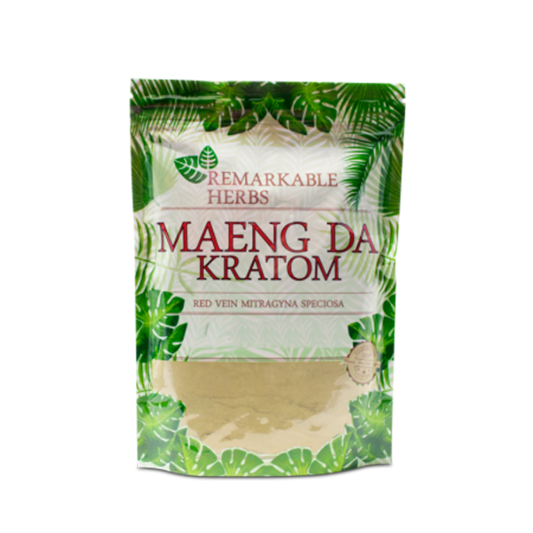 Remarkable Herbs Powder Kratom Remarkable Herbs Red Vein Maeng Da 1 Ounce 